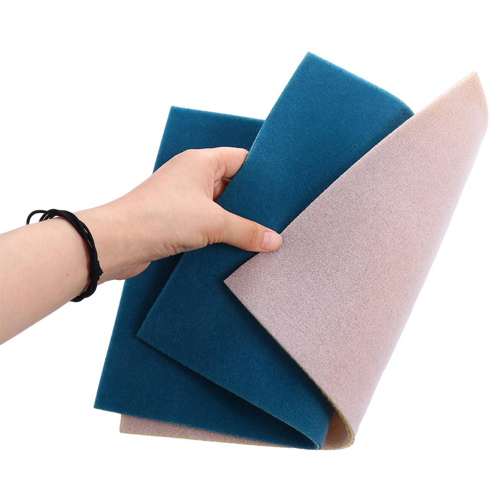 Non-slip useful DIY Handmade For Jewelry Making Flocking Mat Jewelry Beading Tool Sponge Mat Bead Mat