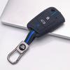 Key Fob Cover for VW Golf Tiguan Passat Polo Octavia A7 Mk7 Mk2 B8 with Keychain Anti-Scratch Surface Shockproof Structure Soft Grip Texture
