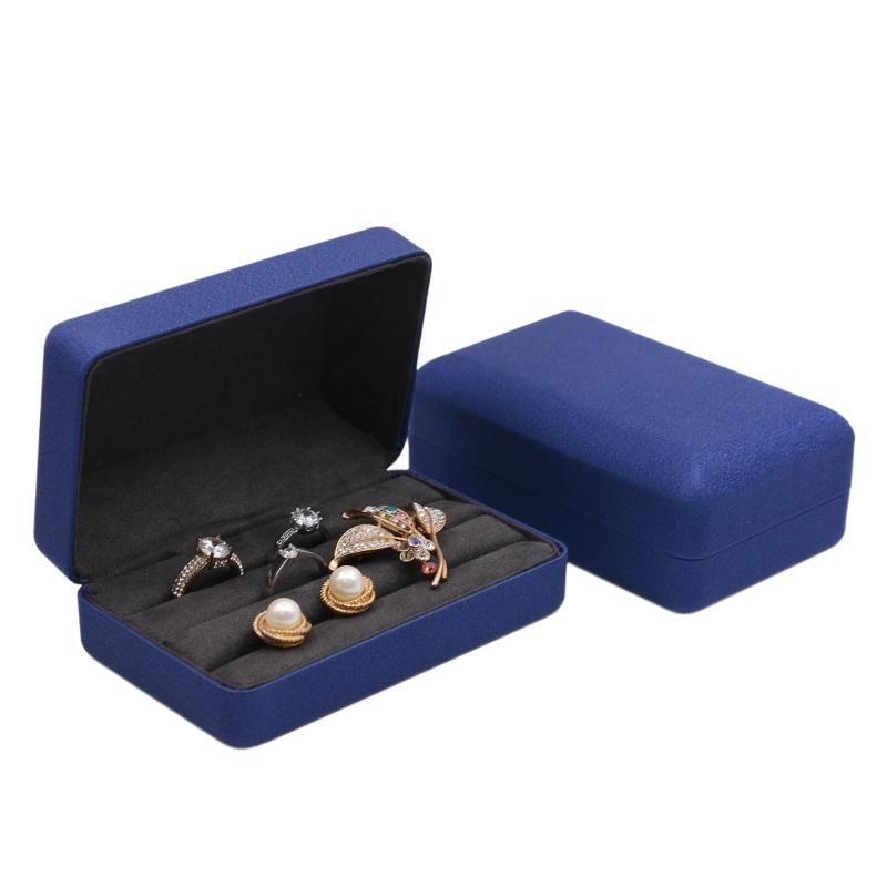 Stylish Rings Case for Safe Storage and Display Jewelry Accessory for Home Travel and Jewelry Stores Daily Casual Use