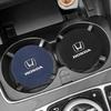 1/2pcs Car Anti Slip Insert Cup Coasters Car Accessories For Honda Fit Mugen Insight Type S R VTEC DOHC Modulo Vezel Legend RR Si
