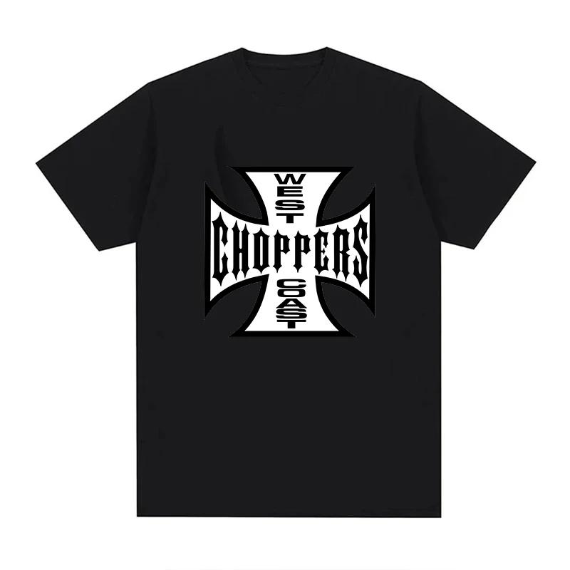 

S5XL Summer Fashion T Shirt Men West Coast Choppers 100 Cotton Harajuku TShirt Daily Casual Short Sleeve ONeck Tees S