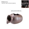 Eco Tank Pottery Jar: Ancient Flow Filtration Ornament for Oxygenating Fish, Courtyard Landscaping, and Fountain Decoration.