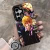Hunter X Hunter Anime Kurapika Phone Case For Samsung S25 Ultra S23 S22 S21 S20 Ultra Plus S24 Fe A54 A55 Color Silver Cover