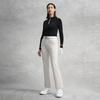 Fila Golf Series Simple Solid Color Comfortable Versatile Woven Casual Pants Women Bottoms Cloud-Gray A11W615806FGY