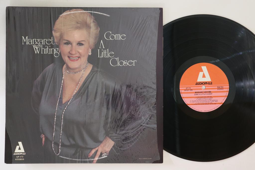 LP Record MARGARET WHITING - Come A Little Closer AP173 AUDIOPHILE 1982 US Jazz Used
