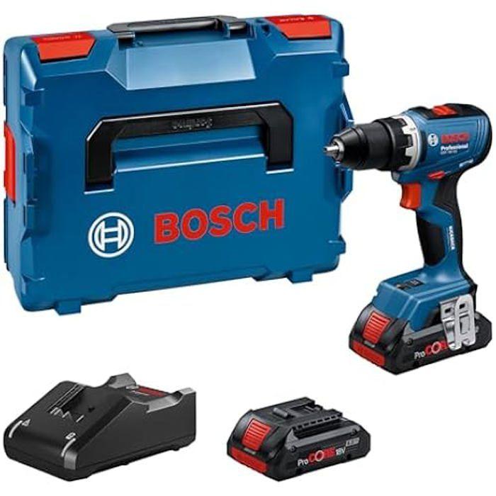 Perceuse-visseuse sans fil - Bosch - GSR 18V-65 - Moteur sans balais - 2 batteries ProCORE18V - 500/2000 tr/min