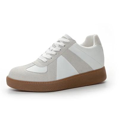 Mode Retro Erhöhte Plattform Lässige Sneaker für Damen Designer Weichsohlige Damen Board Schuhe Mode Lässige Sportschuhe Damen