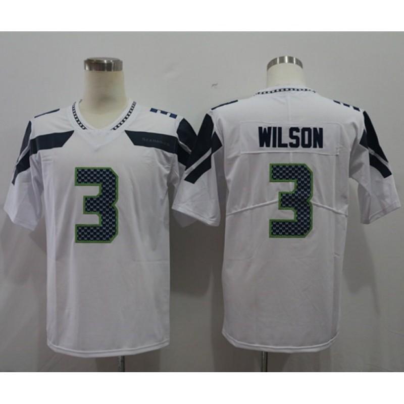 Seattle Seahawks Retro Embroidered Football Jersey Training Tee Men Women Lightweight Cotton Sportswear