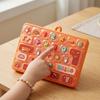 Kunststoff 26 Tasten Fidget Tastatur Spielzeug Cartoon Fingerspitzen Knopf Schlüsselanhänger Schülergeschenk