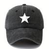 Casquette de baseball pentagramme imprimée style classique à la mode protection solaire extérieure légère vacances voyage camping loisirs