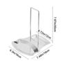 Silver/Gold Lid and Spoon Rest Shelf Detachable Pot Lid Rack Stainless Steel Pot Lid Holder  Home