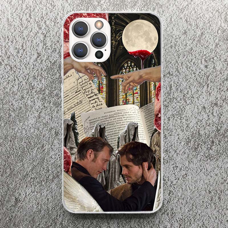 

Hannibal Movie Phone Case For iPhone 17 16 15 14 13 12 11 Pro Max Mini Plus Air 7 SE 8 Soft Silicone Print Shell Funda For Apple iPhone 14 Pro