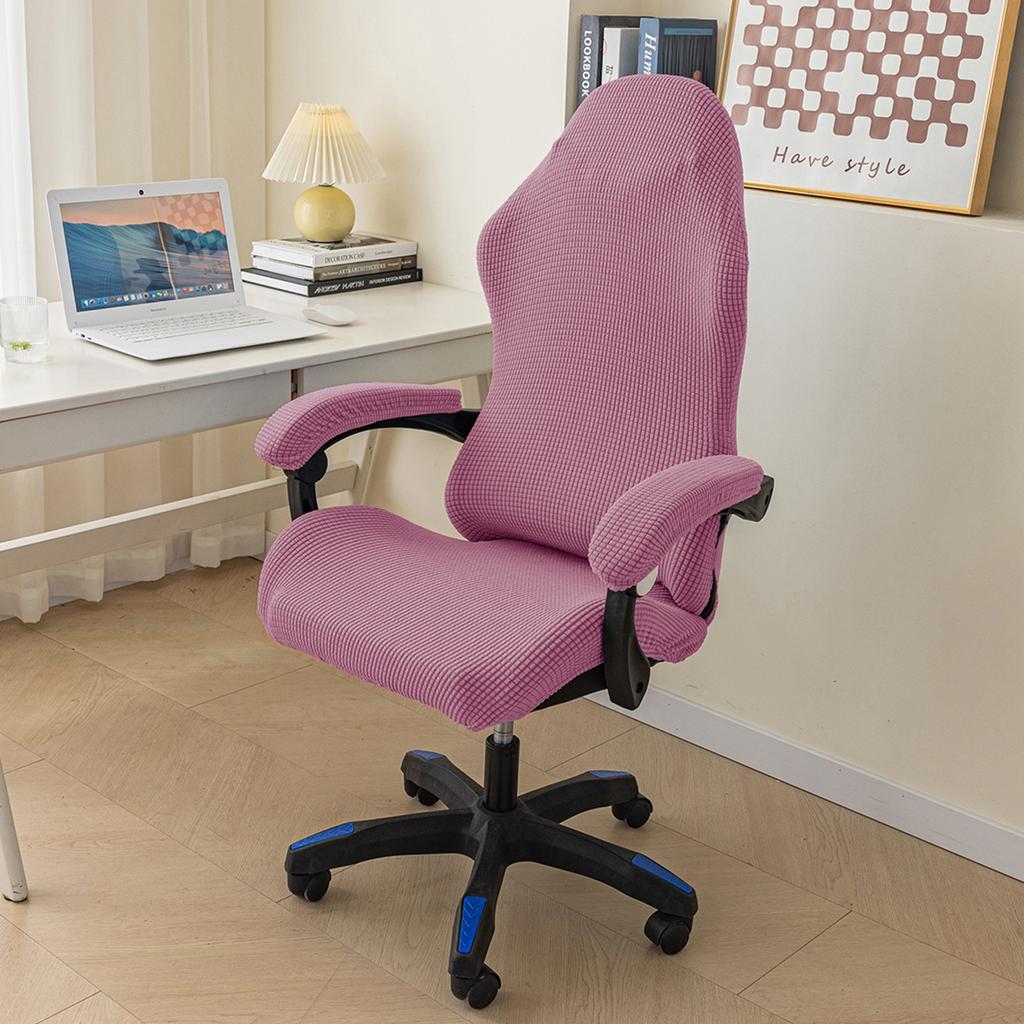 Simple Home Gaming Chair Covers Elastic Backrest Armrests Covers Computer Game Durable Stretch Chair Cover Office Chair