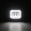 1pc Fog Square or Round Headlight for Auto/motor Vehicles and Electric Scooters Arctic 12-80V, Arctic V3+, 3 Lenses