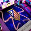 Football Club Print Rug, Washable Floor Carpet, For Entryway Dorm Laundry Room Office Study, Home Decor Birthday Christmas Gift