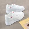 Women's Lesther Casual Shoes Autumn Winter Warm Comfortable Cotton Shoes Trainers Fashion Ladies Small White Shoe Sneakers Mujer