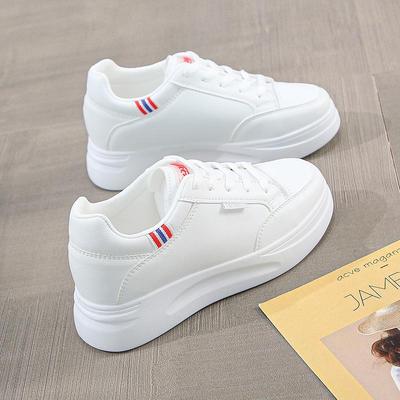 Women's Lesther Casual Shoes Autumn Winter Warm Comfortable Cotton Shoes Trainers Fashion Ladies Small White Shoe Sneakers Mujer