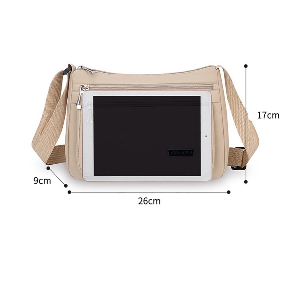 Fashion Casual Crossbody Bag Lightweight Large Capacity Messenger Bag Multi-Functional Shoulder Bag Women
