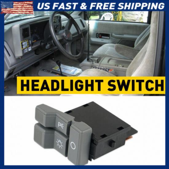 Headlight Parking Rocker Light Switch New Gray Fit For GMC Chevy Pickup Truck