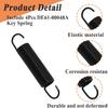 4Pcs DE61-00048A Key Spring, Microwave Door Latch Spring Replacement, Black