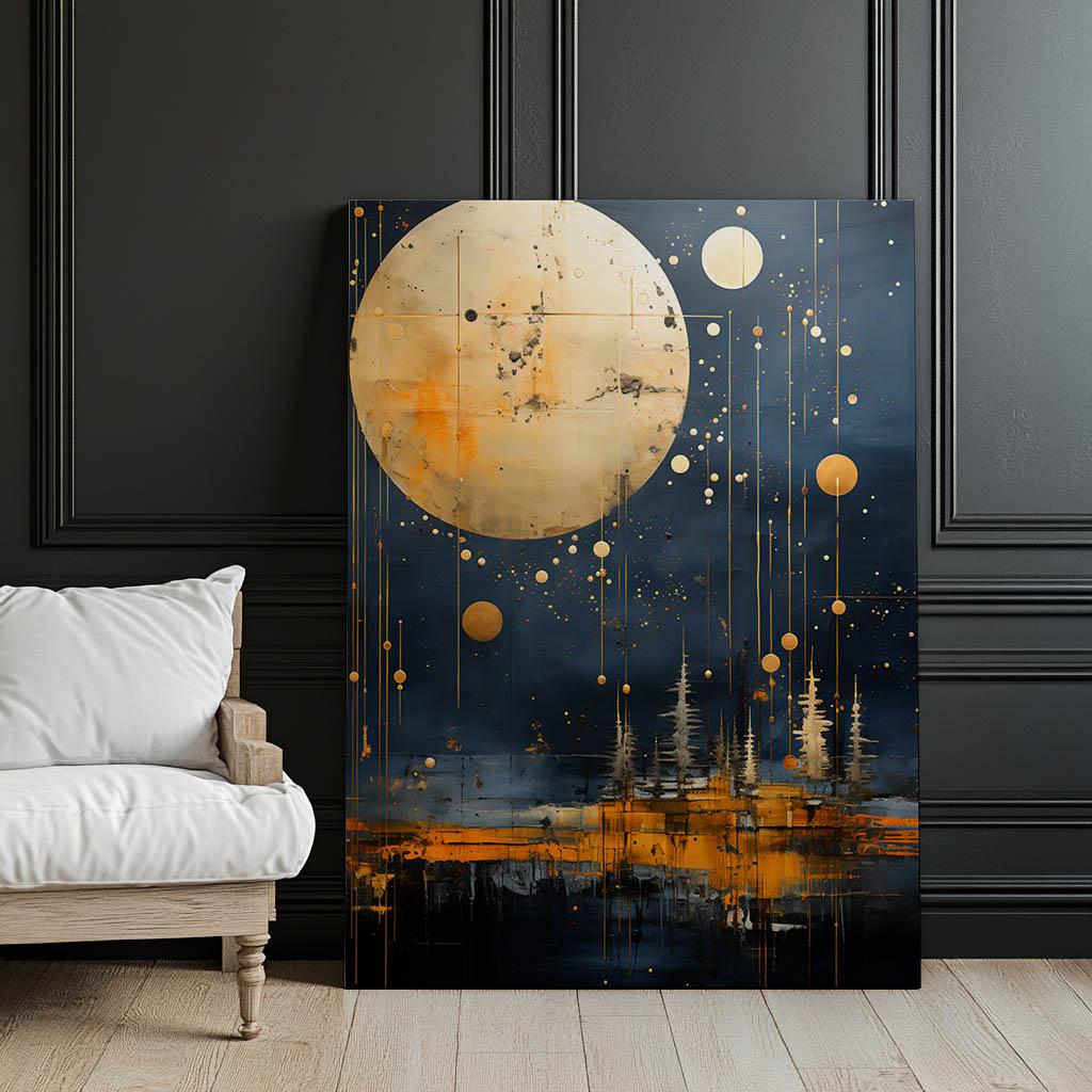 Przemysłowy Pejzaż Marzeń Przemysłowy Pejzaż Marzeń, 50X70 Cm, Bez Ramy, Płótno Premium Na Blejtramie