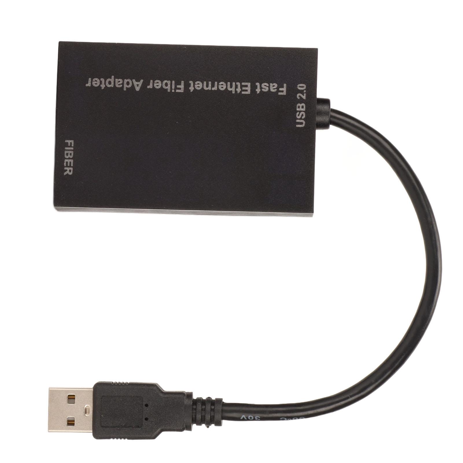 

Адаптер сервера Ethernet 100M Високошвидкісний Режим енергозбереження Порт USB2.0 Одиночний оптичний порт SFP