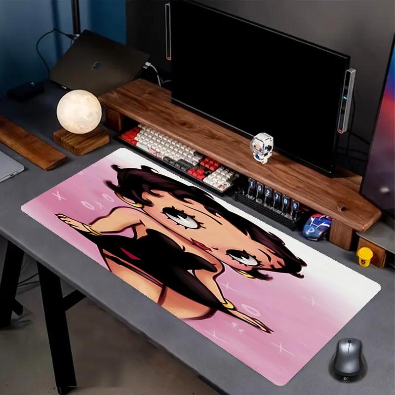 Sexy Doll Print Mouse Pad, Anti‑Slip Desktop Keyboard Mat, for PC Laptop Gaming Working Daily Use, Cool Festival Surprise Gift