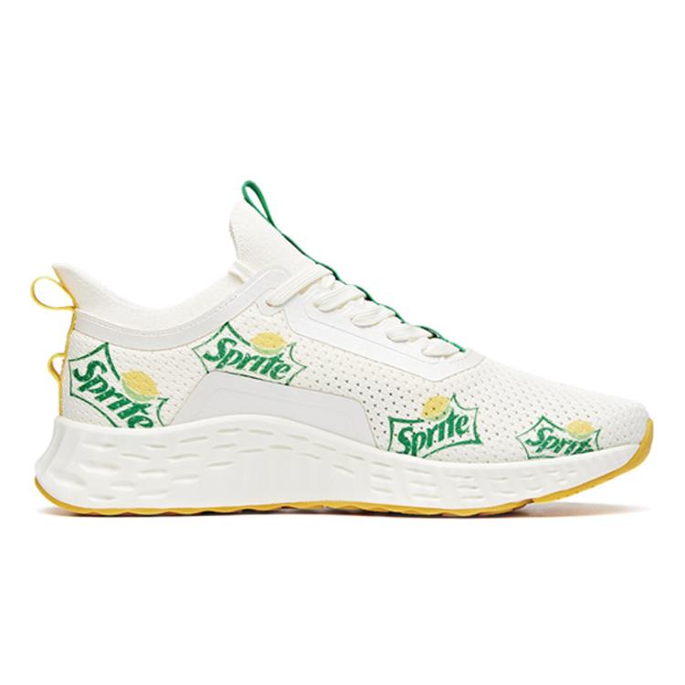 New Sprite Anta Variety Training Collection Cushioning Anti Slip And Wear Resistant Low Top Training Shoes White Green 112027785-6