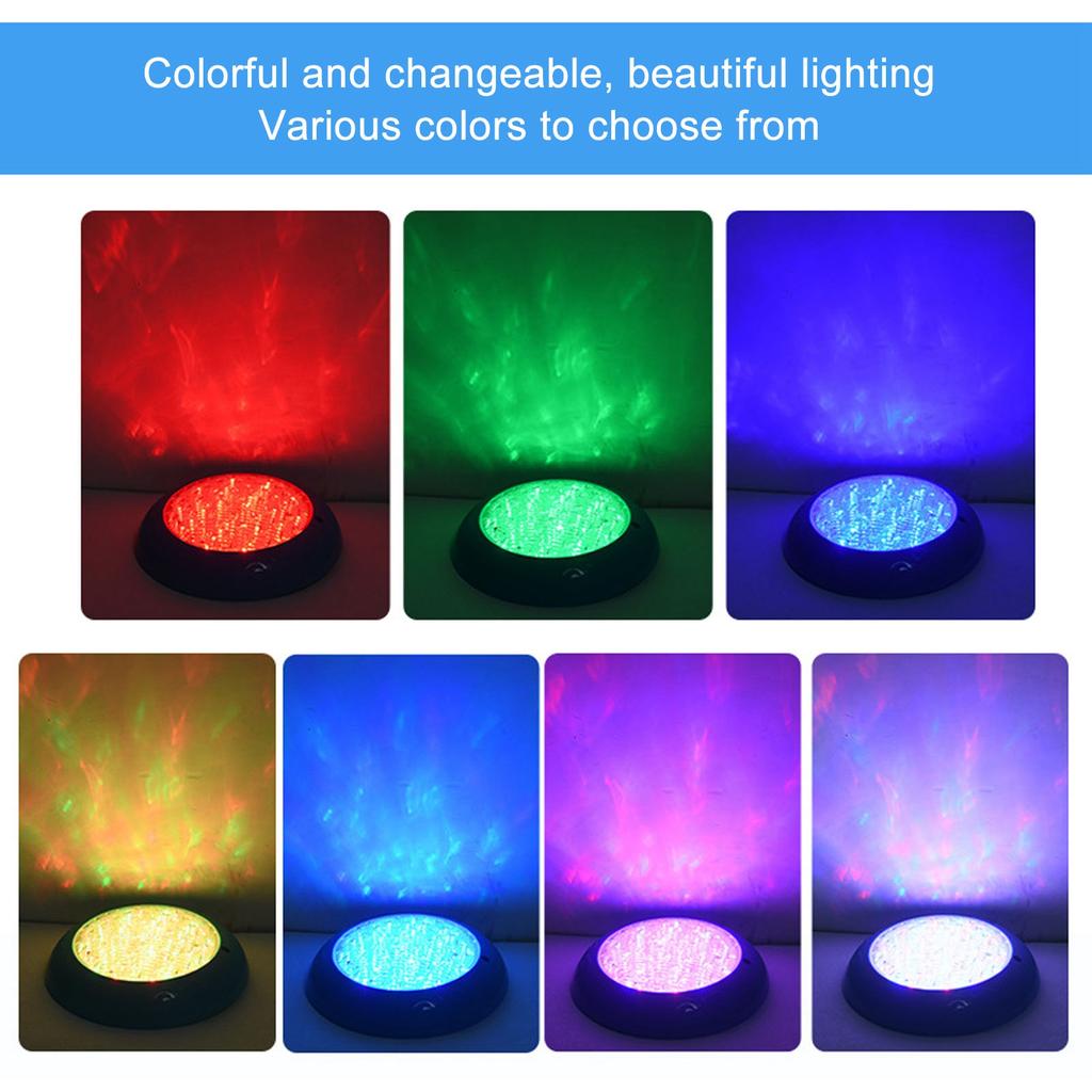 35W Underwater Light LED Pool Light LED Pool Light IP68 Waterproof AC DC12V 35W with Remote Control for Outdoor Swimming Pools