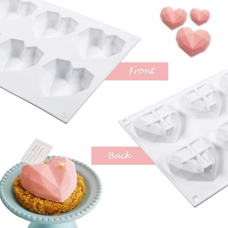 Heart Shape Cake Mould 3D DIY Dessert Making Tools Mold