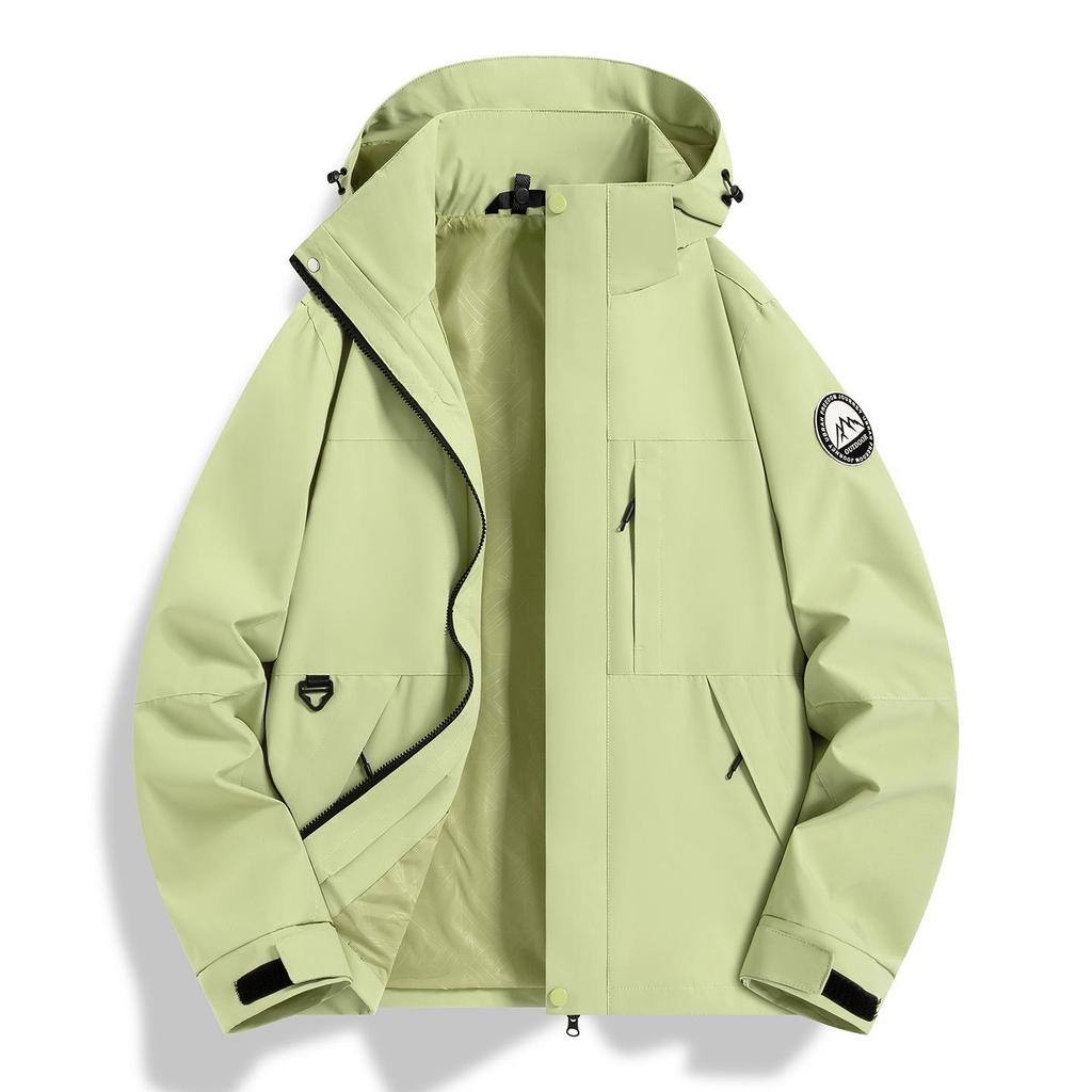 Outdoor Couple's Thin Windproof Trekking Jacket - Unisex Multi-Functional Spring/Autumn Mountain Climbing and Sun Protection Gear.