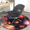 1pc Fantasy Cat Round Carpet Anime Design Office Chair Mat, Non Slip Rug for Home Decor, Gift, Office, Living Room, Bedroom