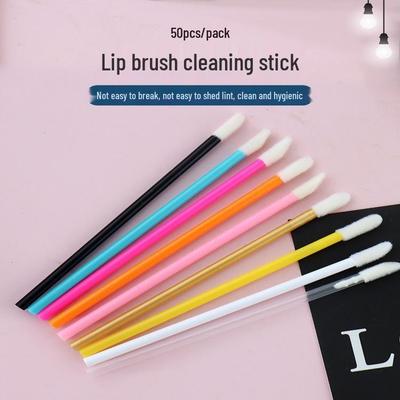 Portable Disposable Hollow Rod Lip Glaze Brush