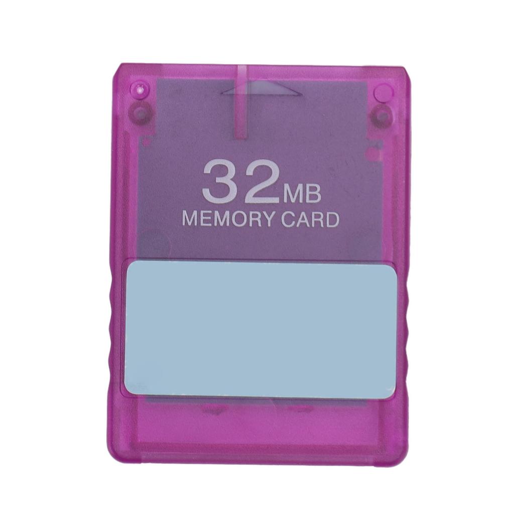V1.953 Memory Card Professional OPL HD Loader Game Program Card for Game Console Accessories 32MB Transparent Purple