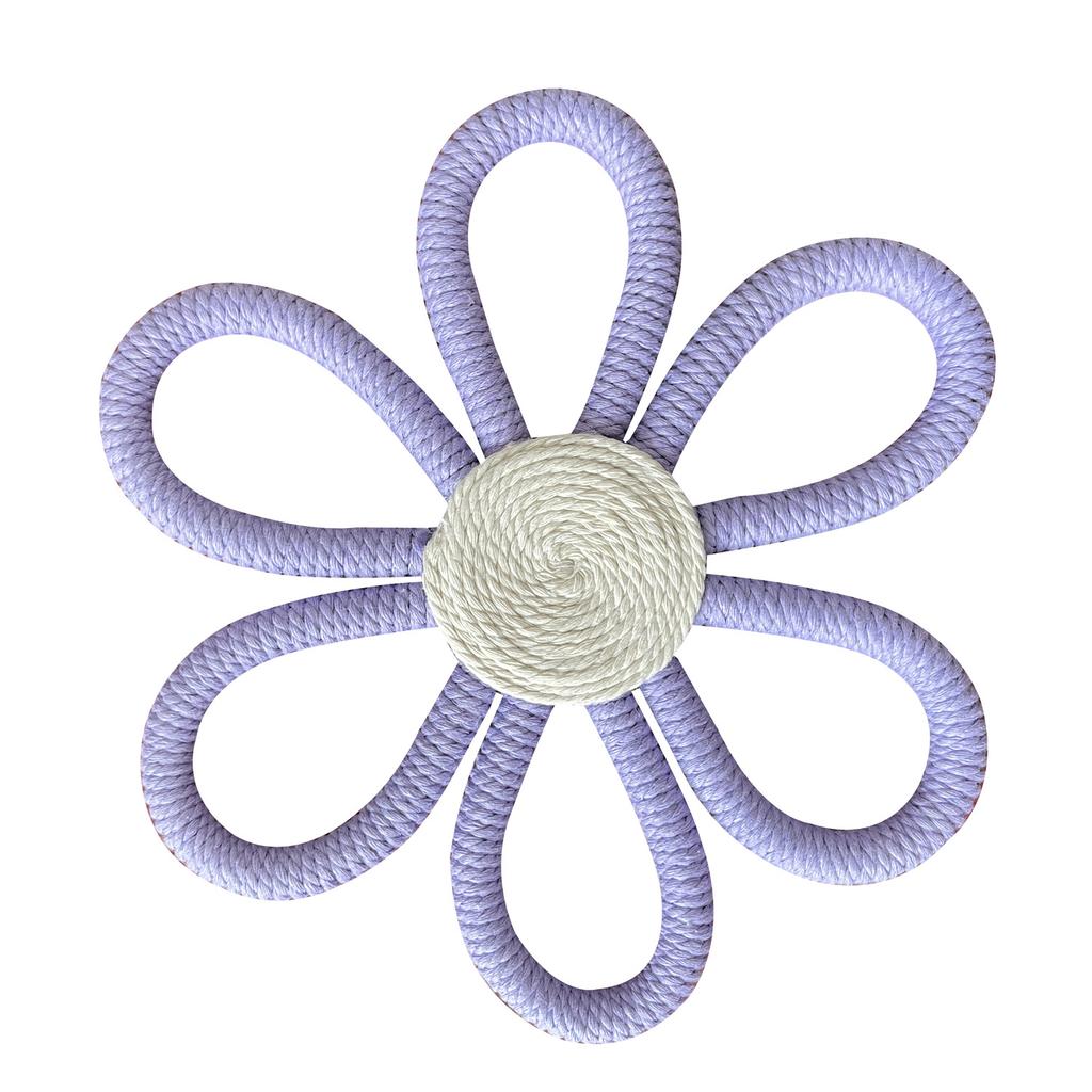 Macaron Color Children's Room Decoration Chrysanthemum Weaving Lace Wall Hanging Home Baby Girl Children's Wall Decoration