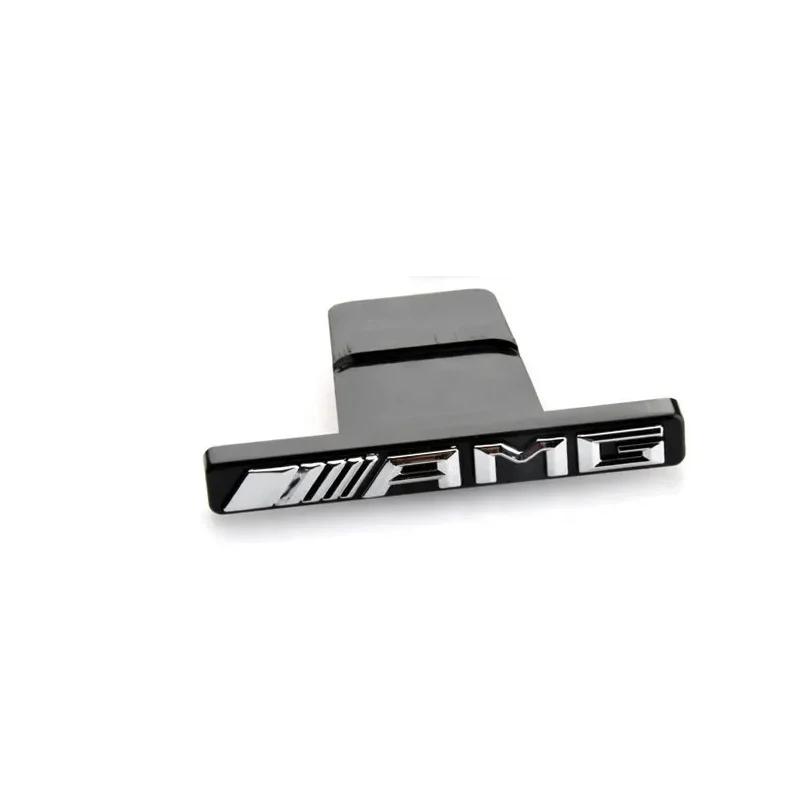 

GLC GLB 1Pcs Car Styling AMG Emblem Car Front Grille Badge Sticker For Mercedes Benz W124 W168 W169 W176 W177 W202 W203 W204 W