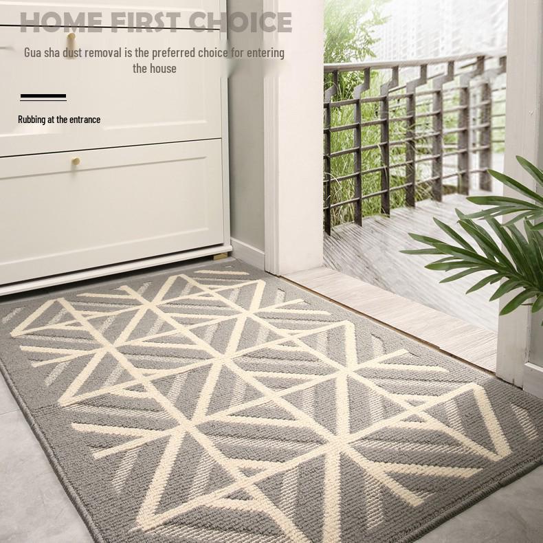 

Нескользящий, грязеотталкивающий придверный коврик для прихожих и коридоров 50x80cm