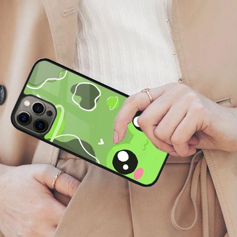 Cute Frog Magnetic Phone Case For APPLE iPhone 17 Air 16 14 13 12 Pro Max 15 Plus Wireless Charge With MagSafe Cover