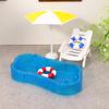 1 Set Children Play Toys Doll House Cute Simulation Mini Swimming Pool Swimming Circle Beach Chair Kit Model Diy Decoration