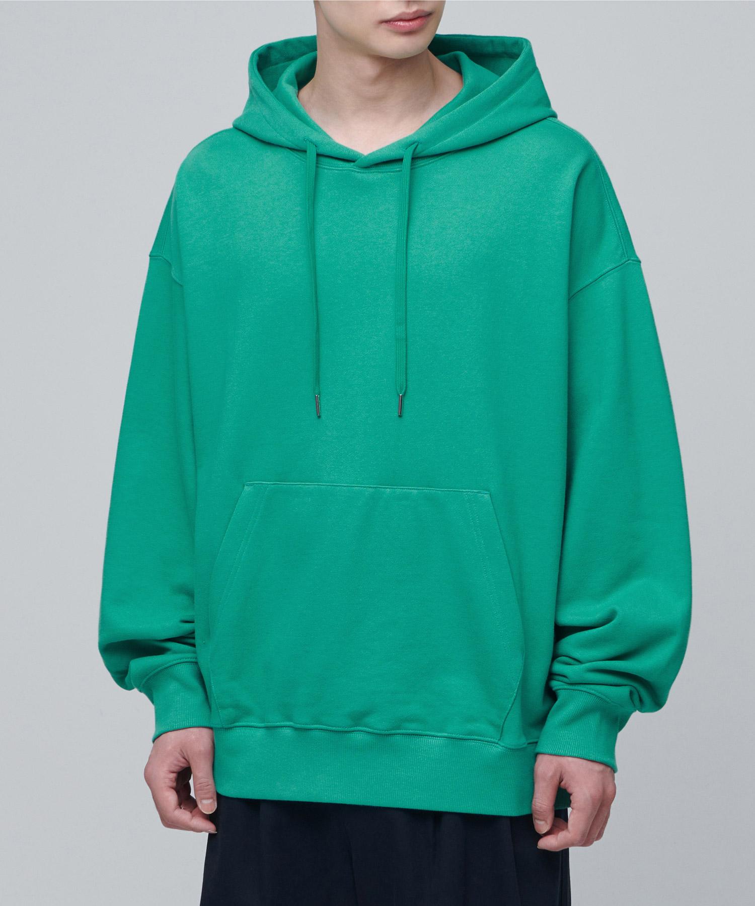 Musinsa Standard Extra Oversized Hooded Sweatshirt [Aqua Green] Aqua Green/Xl