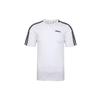 Adidas T Shirts Men's White Crew Neck Moderate Straight Fit DU0441