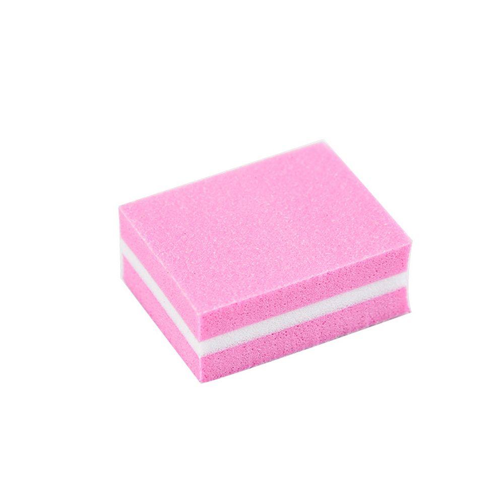 Strips Manicure Tool Colorful Sponge Nail Sanding Buffer Mini Nail File Polishing Block Nail Polish