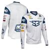 Herren Schnelltrocknendes Langarm-Radtrikot Motorrad-Fahrhemd Mountainbike Downhill Sportoberteil