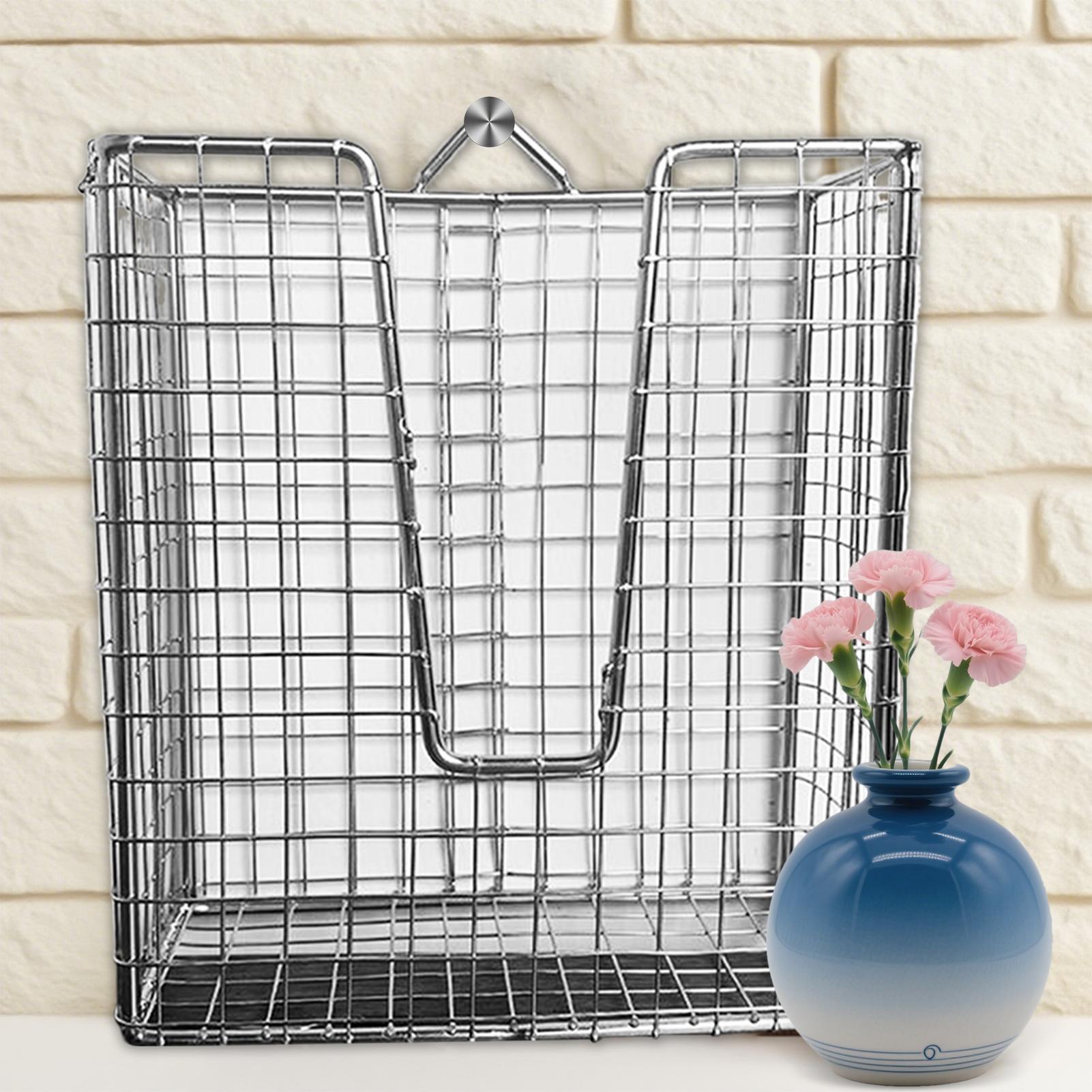 Staghorn Fern Mounting Kit stainless steel wall-mounted planter basket vertical hanging staghorn fern planter bracket