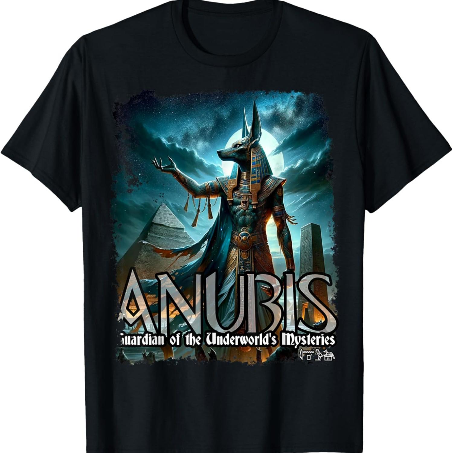 

Anubis Egyptian Pyramid God of the Dead Mythology T-Shirt XXXXXL