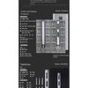 50-in-1 Mute Durable Endurance Rechargeable Large Torque Multifunctional Precision Electric Screwdriver Set