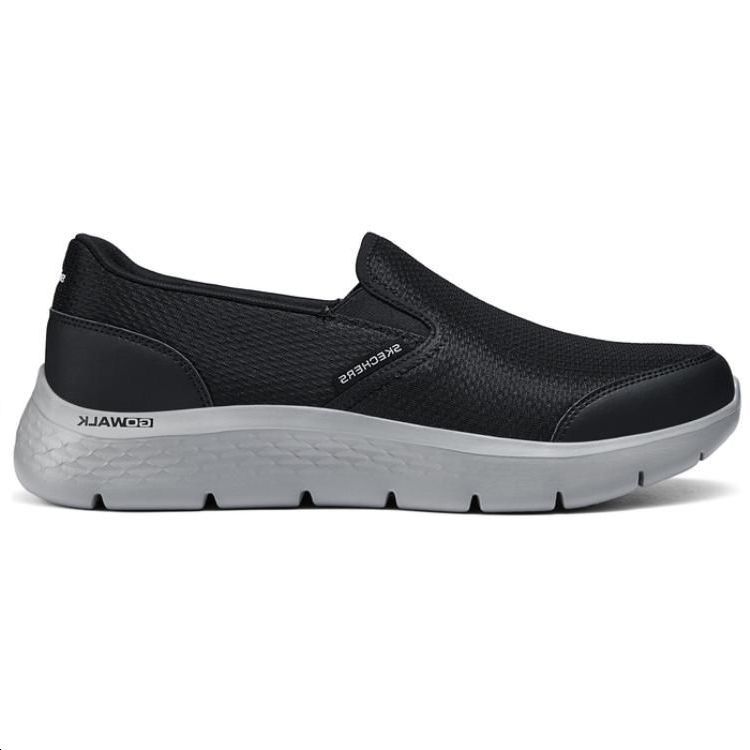 Skechers Go Walk Flex Comfortable Durable Low Top Casual Shoes Men sneaker Black 216323-BKGY