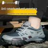 Unisex Summer Safety Shoes: Steel Toe Cap, Anti-Smash, Anti-Puncture, Non-Slip, Breathable, Anti-Odor for Construction Sites
