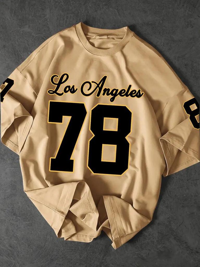 Men’s Breathable 3D Print Basketball Jersey T-Shirt with Number 78, Short Sleeve, Sweat-Wicking, Loose Fit, Round Neck.