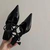 Sandals and Slippers for Women,New Pointed T-shaped Top with Thin Heels for Women